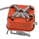 Mini Camping Stove with 4 Butane Gas Canisters