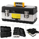17" Heavy-Duty Metal Toolbox