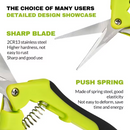 Pruning Shears – Precision Garden Clippers with Ergonomic Anti-Slip Handle & Safety Lock