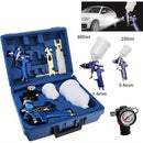 HVLP Dual Spray Gun Set – 0.8mm 1.4mm Gravity Feed Air Paint Sprayers