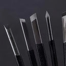 10pcs High Carbon Steel Crafting Knives Set – Wood, Stone & Seal Carving Tools