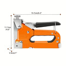 3-in-1 Heavy Duty Staple Gun Set – Manual Nailer with 3000 Staples