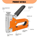 3-in-1 Heavy Duty Staple Gun Set – Manual Nailer with 3000 Staples