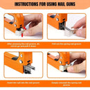 3-in-1 Heavy Duty Staple Gun Set – Manual Nailer with 3000 Staples