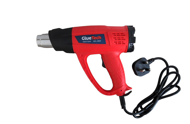 2000W Professional Hot Air Heat Gun Variable Temperature Glue Tech RED