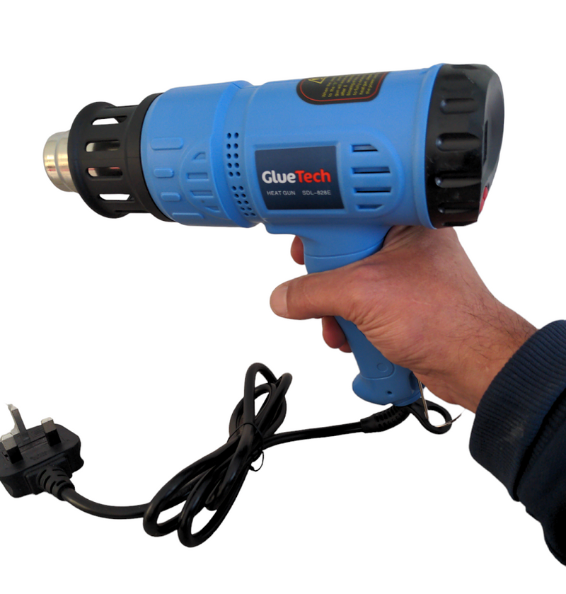 1800W Professional Hot Air Gun digital monitor Variable Temperature Blue