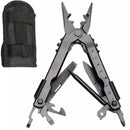 8-in-1 Stainless Steel Multitool – Compact Folding Pliers