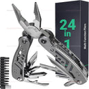 24-in-1 Stainless Steel Multi-Tool – Folding Pocket Pliers