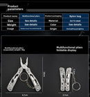 Mini Multifunctional Pocket Pliers – EDC Folding Keychain