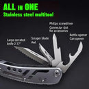 24-in-1 Stainless Steel Multi-Tool – Folding Pocket Pliers