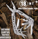 18-in-1 Multitool Pliers – Stainless Steel Tactical EDC Survival Tool Camping, Outdoor