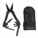 8-in-1 Stainless Steel Multitool – Compact Folding Pliers