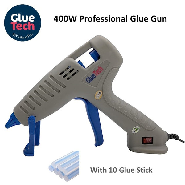 400W Professional Glue Gun + 10 glue sticks