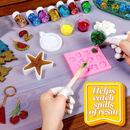 XL Clear Silicone Mat – Nonstick Craft Sheet (59.4×39.6 cm) for Resin, Clay & Nail Art