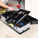17" Heavy-Duty Metal Toolbox