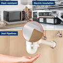 Durable Silicone Rubber Mat Roll – High-Temp Gasket Sheet, 99.8×20 cm (0.1 cm & 0.2 cm Thick)