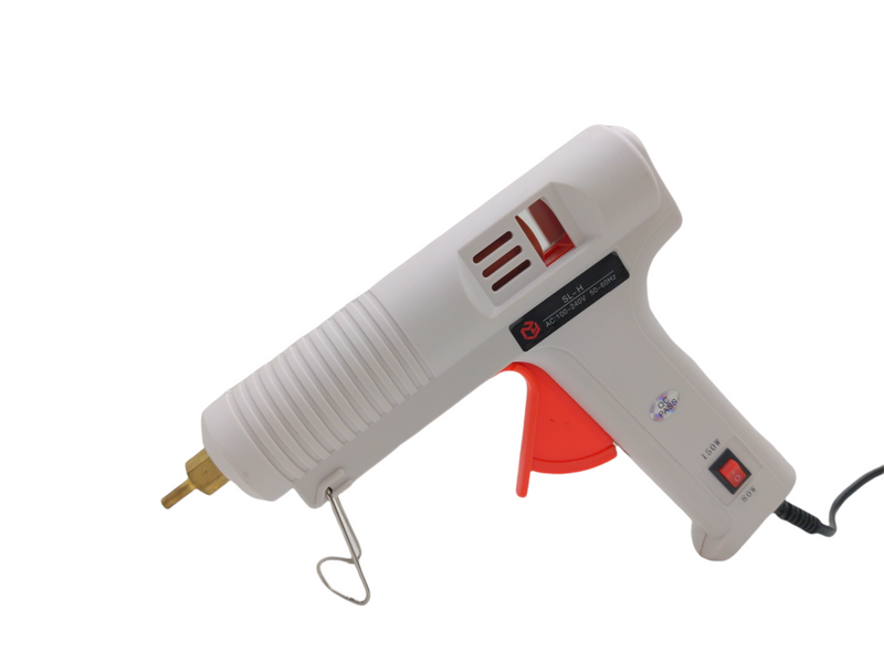 80w-150w Hot Glue Gun  two temperature switch Professional Kit (With 12 Sticks and Bag)