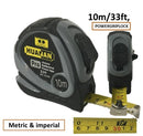 Tape Measures 10m/33ft metric/imperial Retractable