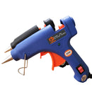 20w blue Mini HOT Glue Gun kit +20 Hot Glue Sticks 7*220mm & kit bag for Craft DIY