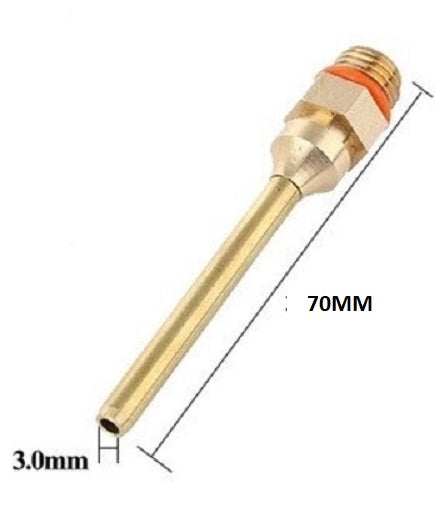 100W Professional Hot Melt Glue Gun kit 10X Glue Sticks 3 nozzles UK fuse plugON/OF