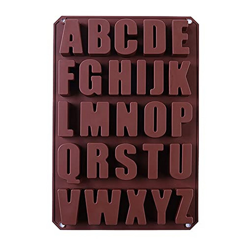 Silicone Capital Letter Mold Hot glue models / Concrete / Bakeware / Ice Maker