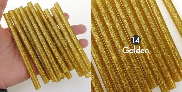 GLITTER GLUE STICKS Gold 11mm x 200mm