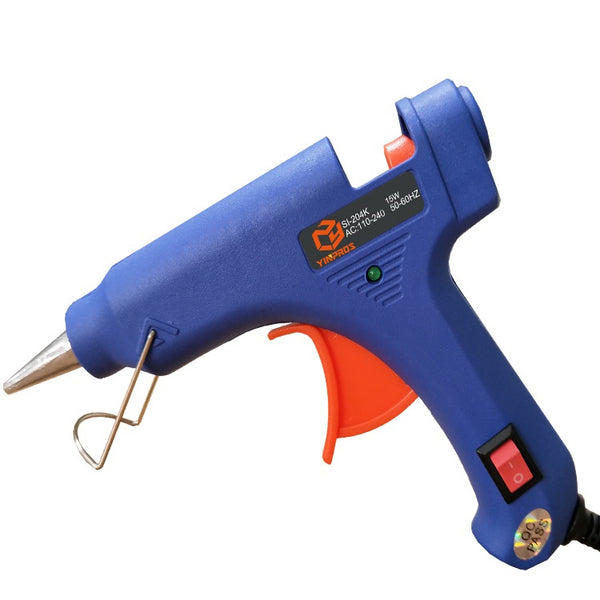 20W Mini hot Glue Gun BLUE (With 20 Sticks)