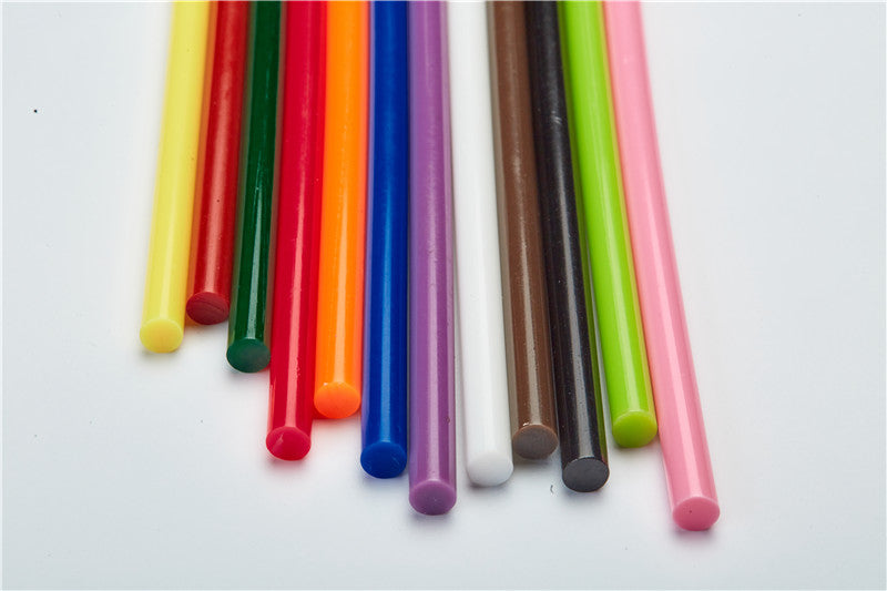 HOT glue sticks 11 mm Mixed Colour 200 mm Length professional hot glue stick (10pcs)
