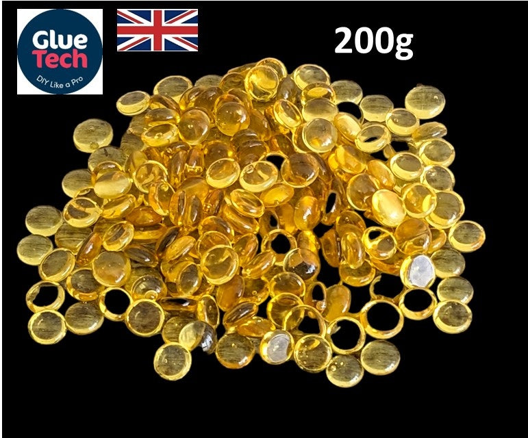 HOT Glue Granules Beads Professional Glue amber clearTransparent Beads