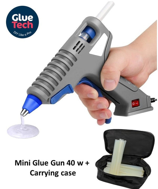 40w Mini HOT Glue Gun kit +20 Hot Glue Sticks 7*220mm & kit bag for Craft DIY