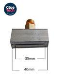 Hot Melt Glue Gun Nozzle Wide opening nozzle