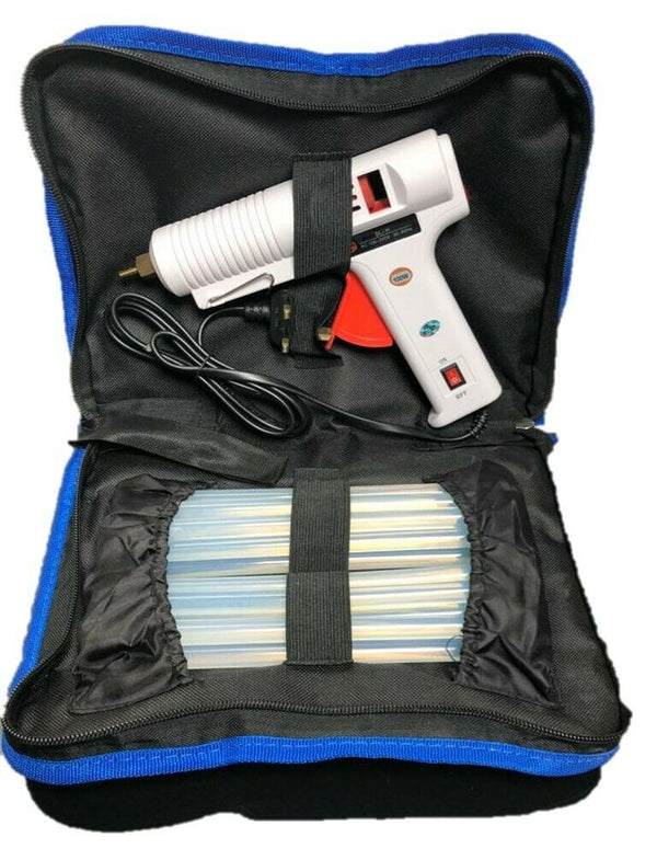 80w-150w Hot Glue Gun  two temperature switch Professional Kit (With 12 Sticks and Bag)