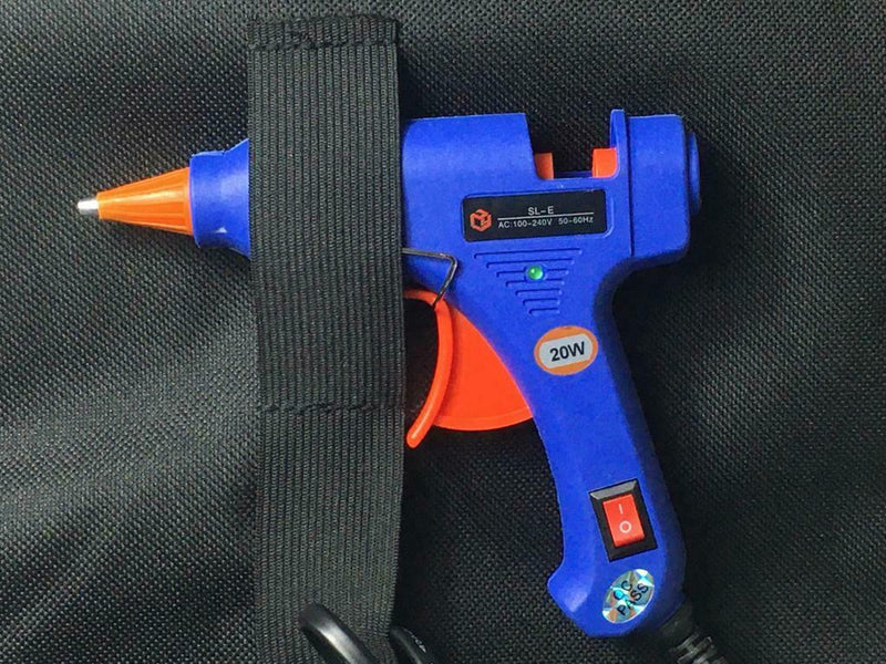 20W Mini Glue Gun KIT  BLUE (With 20 Sticks and Bag)