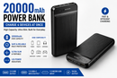 20000mAh Power Bank Portable USB Charger Battery Pack