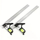Combination Square 300mm 12" Stainless Steel Spirit