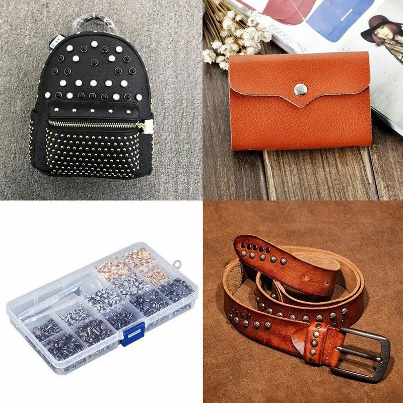 480-Piece Double Cap Rivet Tool Kit
