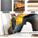 5PCS HSS Coated Step Drill Bit Set – Multi-Size, 1/4" & 3/8" Shanks, Metric & Inch Markings – Metal, Wood, Plastic