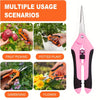 3PCS Garden Pruning Shears Set – Stainless Steel PINK