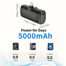5000mAh Mini USB-C Power Bank – Compact Fast Charging Wherever You Go