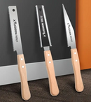Japanese Pull Saw 3pcs Set Double-Edged Woodworking Handsaw