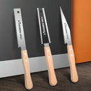 Japanese Pull Saw 3pcs Set Double-Edged Woodworking Handsaw