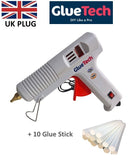 100W Professional Glue Gun (with 10 Sticks)