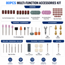 135W Rotary Multi Tool Kit – One Tool for Every DIY Project