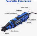 135W Rotary Multi Tool Kit – One Tool for Every DIY Project