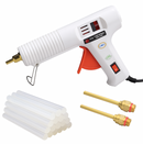 150W Hot Glue Gun KIT Professional Kit (With 2pcs Nozzles and 10 Sticks)