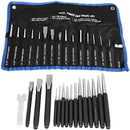 16-Piece Mechanics Punch and Chisel Set – Heavy Duty  Masonry & Automotive Use