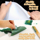 L Clear Silicone Mat – Nonstick Craft Sheet (30×40 cm) for Resin, Clay & Nail Art