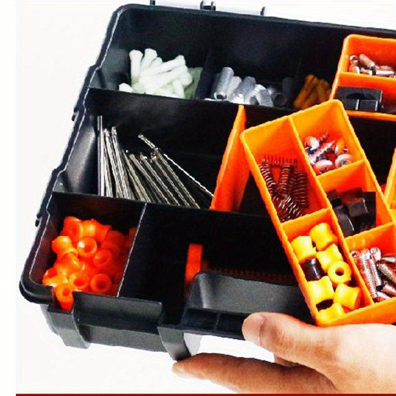 Toolbox Organizer – Multi-Grid Storage Case 22 × 29 × 6 cm
