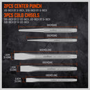 6pcs Professional Punch & Chisel Set