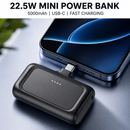 5000mAh Mini USB-C Power Bank – Compact Fast Charging Wherever You Go